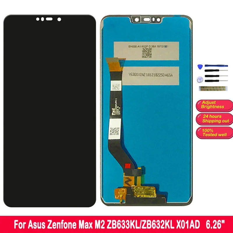

Touch Screen For Asus Zenfone Max M2 ZB633KL ZB632KL X01AD LCD Display Digitizer Assembly