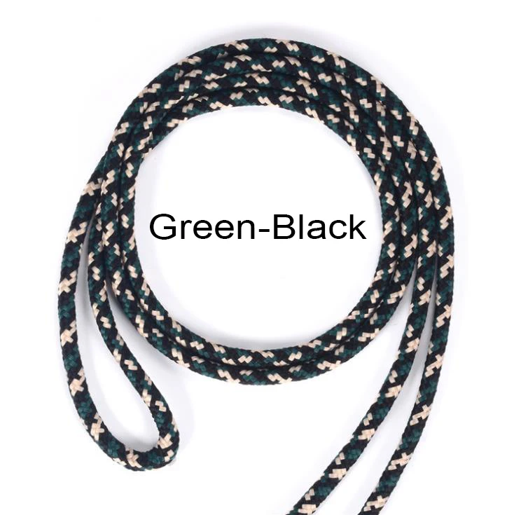 Green Black Для Oneplus 7T 7 Pro 6T 6 Простой модный прозрачный с ремешком на шнурке, Регулируемый Чехол через плечо для Oneplus 7 - Цвет: Green Black