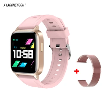 

GT01 Smart watch 2020 Heart Rate Tracker Fitness men women Incoming call music temperature IP68 Waterproof smartwatch