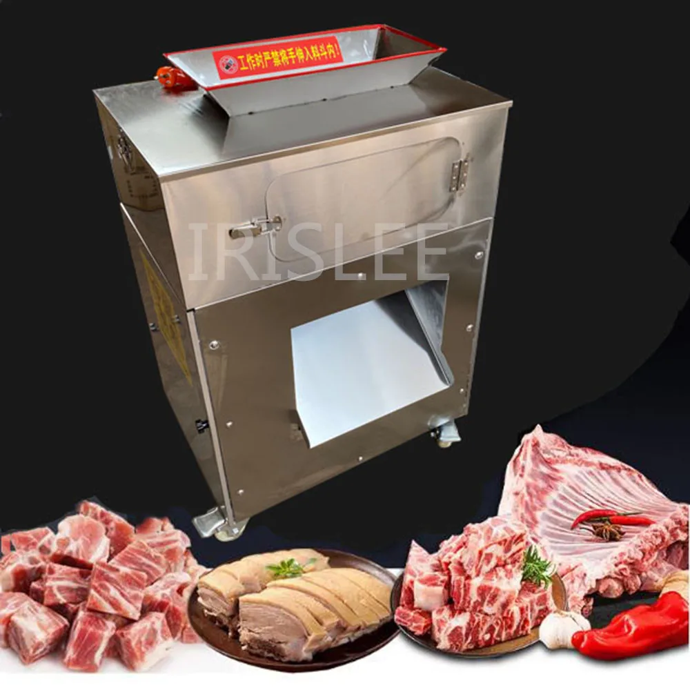 Meat Cutter Commercial Pork Ribs Chicken Nugget Machine Commercial Fish