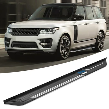 

2 Pieces Fit for Land Rover- Discovery Sport 2015 -2020 Aluminum Door Side Step Running Boards Nerf Bar Platform - Black