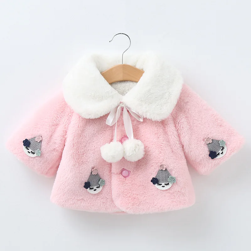 CYSINCOS, детское осенне-зимнее меховое пальто с шалью одежда принцессы для девочек милые аксессуары, жилет для маленьких девочек Детская накидка на плечо, пальто
