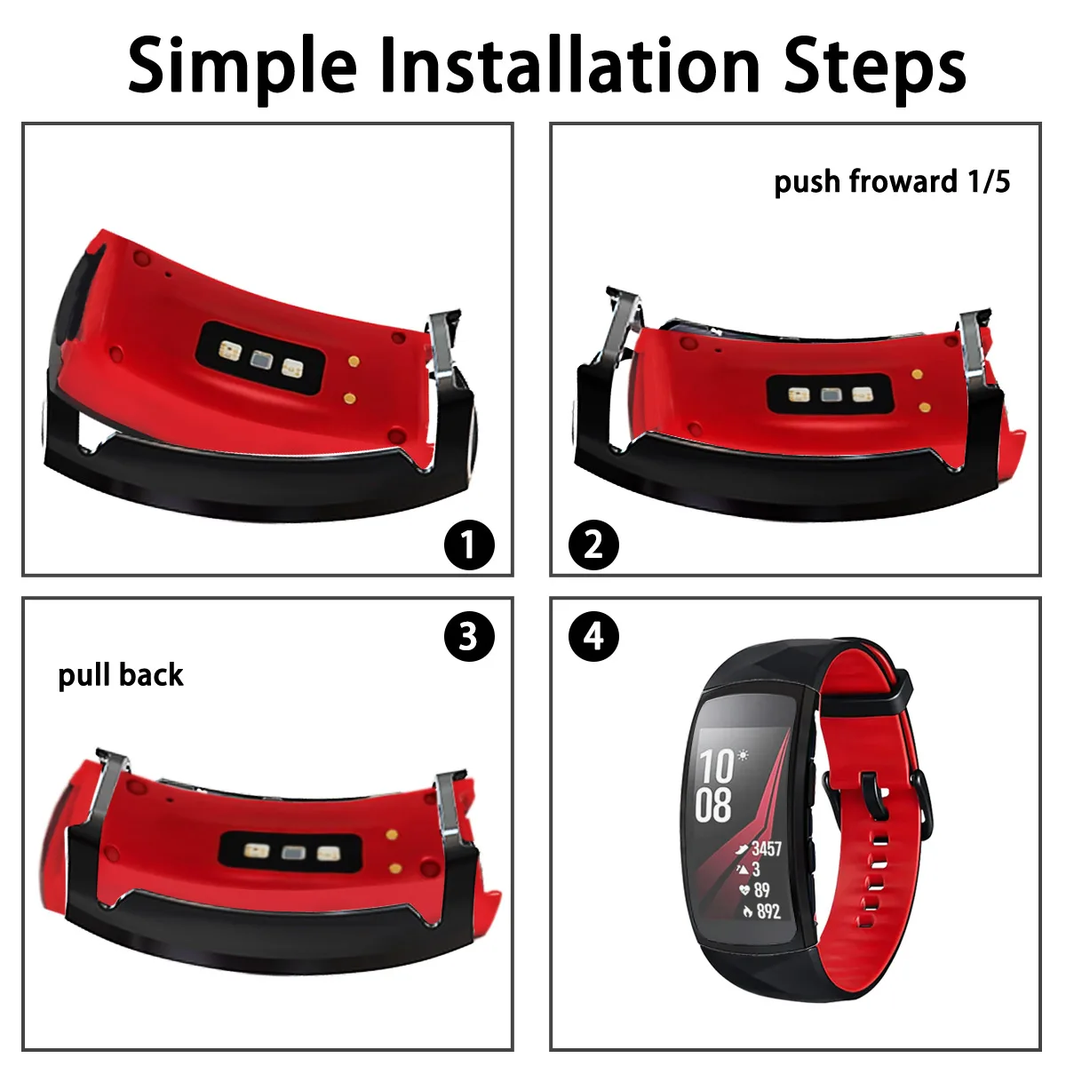 Универсальная защитная крышка для смарт-часов для samsung gear Fit 2 Pro TPU покрытие спортивный защитный чехол Полный Экран защитная оболочка
