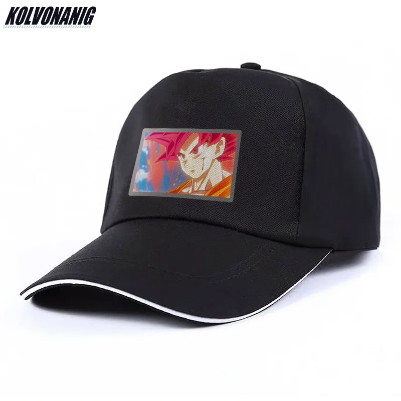 

Cartoon Anime Dragon-Balls Gorra Goku Print Baseball Cap for Men Women Hip Hop Snapback Cotton Sun Dad Hats Trucker Hat