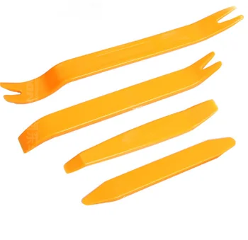 

4pcs Portable Auto Interior Tool Radio Panel Door Clip Panel Trim Dash Audio Removal Installer Pry Kit Repair Tool