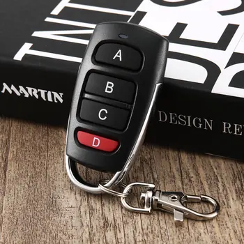 

516DK wireless door remote control 433mhz controller colorful electric garage door remote control key 4 key door controller