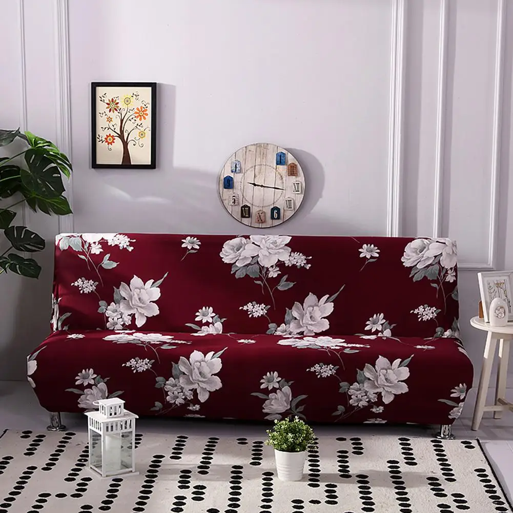 

Flower Printing Elastic Sofa Cover All-inclusive Stretch Slipcover Couch Cover Sofa Towel Sofa Bed Cover for Living Room 2/3Seat