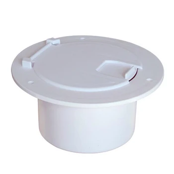 

RV Accessories Circular Wiring Hatch Cover Trailer Wire Lock Box Junction Box Wire Connection Port Trailer Hatch Cover