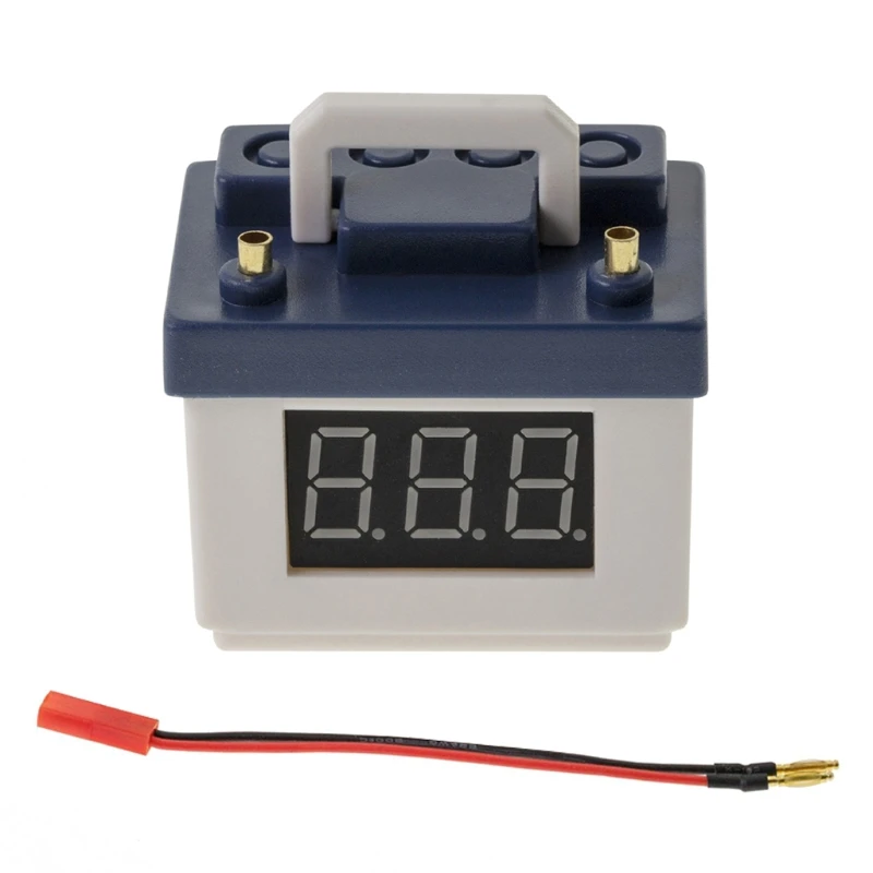 

Simulation Battery Lithium Battery LiPo Low Voltage Alarm for 1/8 1/10 RC Car 40JC