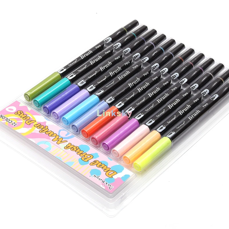 Watercolor Brush Pen Set - Dainayw