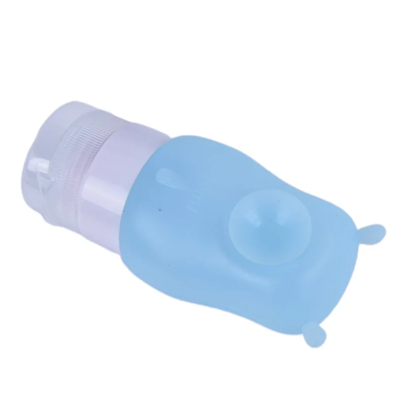 Симпатичная эмульсия в форме бегемота/лошади/жирафа, силиконовая портативная косметическая бутылка, контейнер для шампуня, бутылки для путешествий