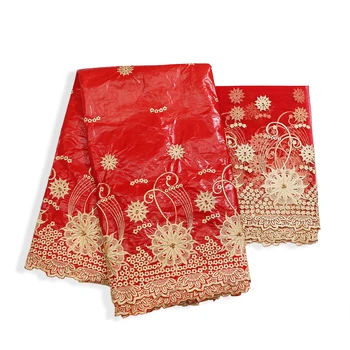 

high quality bazin riche getzner 2020 nouveau with embroidery lace basin riche getzner with beads for wedding 5+2yards
