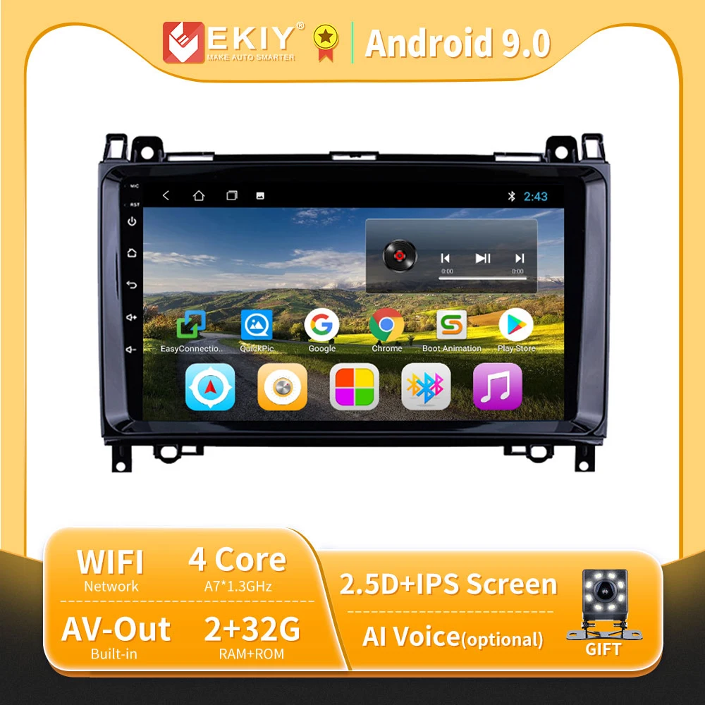 EKIY 9 ''ips Android 0 Автомобильный gps радио головное устройство для KIA K3 CERATO FORTE 2013 2014
