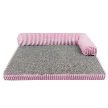 

1PC Comfortable Pet Pad Washable Pet Mat Practical Pet Dog Kennel Mat Cozy Cat Pad Pet Supplies for Home Indoor