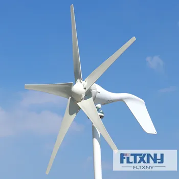 

400w wind power 5 bledes generator 3phase AC 12v 24v 48v wind turbine with controller Ship from Spain or China