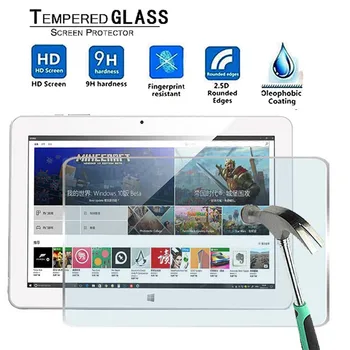 

For Cube MIX Plus 10.6" -Premium Tablet 9H Tempered Glass Screen Protector Film Protector Guard Cover
