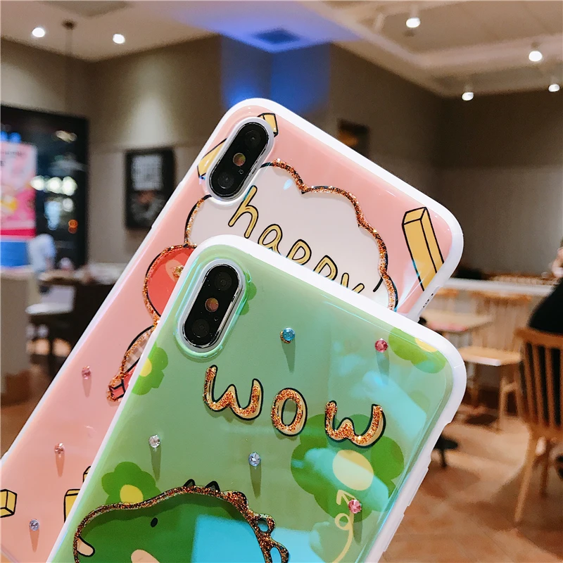 Блестящий зеркальный силиконовый чехол для iPhone 11 Pro X XR Xs Max 6 6s 7 8 Plus|Бамперы| |