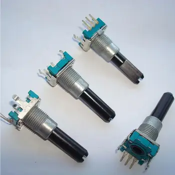 

2pcs/lot pjiap switch for audio amplifier controller 360 degree infinite rotary encoder 24-bit digital pulse potentiometer