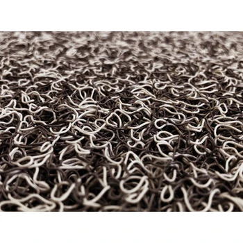 

Carpet "spaghetti" on a smooth basis 60x90 cm, (Brown)