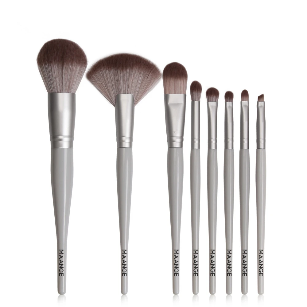 

2020 new 8pcs set Makeup Brushes Plastic handle Multi-function Powder Brush Foundation Blusher Eye Shadow Make up tool Kit