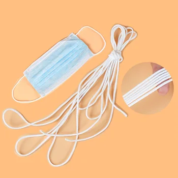 

Hanging Rope Practical Multipurpose Hat String Face Guard For Clothes Garment Stretchable Mask Rubber Elastic Band Craft Sewing
