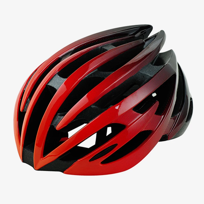 red-black Легкий велосипедный шлем шоссейный горный велосипед Aero для мужчин и женщин велосипедный шлем зеленый красный розовый M \ L - Цвет: red-black