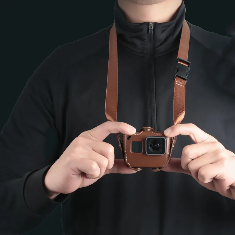 Protective Case For Gopro Hero 7 6 Black Edition Pu Leather Bag Case Protection For Go Pro Hero 7 6 5 Action Camera Accessories Sports Camcorder Cases Aliexpress