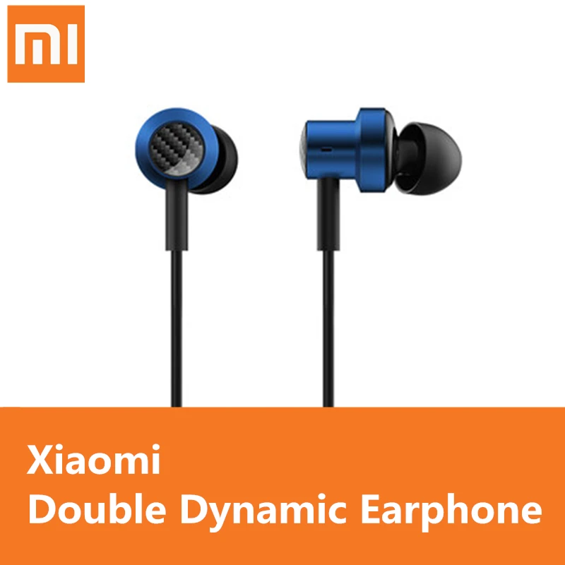 Xiaomi Double Dynamic Earphone | Xiaomi Dual Wired Headphones - 100%  Original - Aliexpress