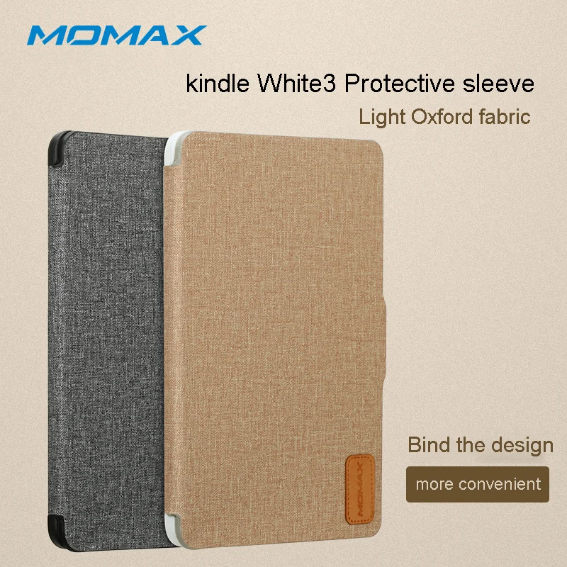 

MOMAX kindle protective case PaperWhite 3 oxford cloth hand-held all-inclusive Intelligent sleep protective cover case