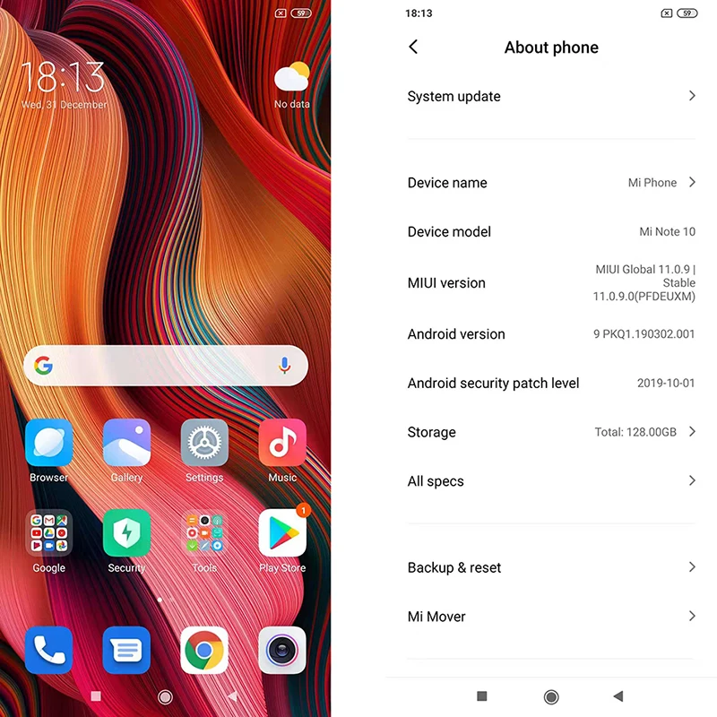 В наличии глобальная версия Xiaomi Mi Note 10 6 ГБ 128 Гб Смартфон Snapdragon 730G 108MP пятиядерный