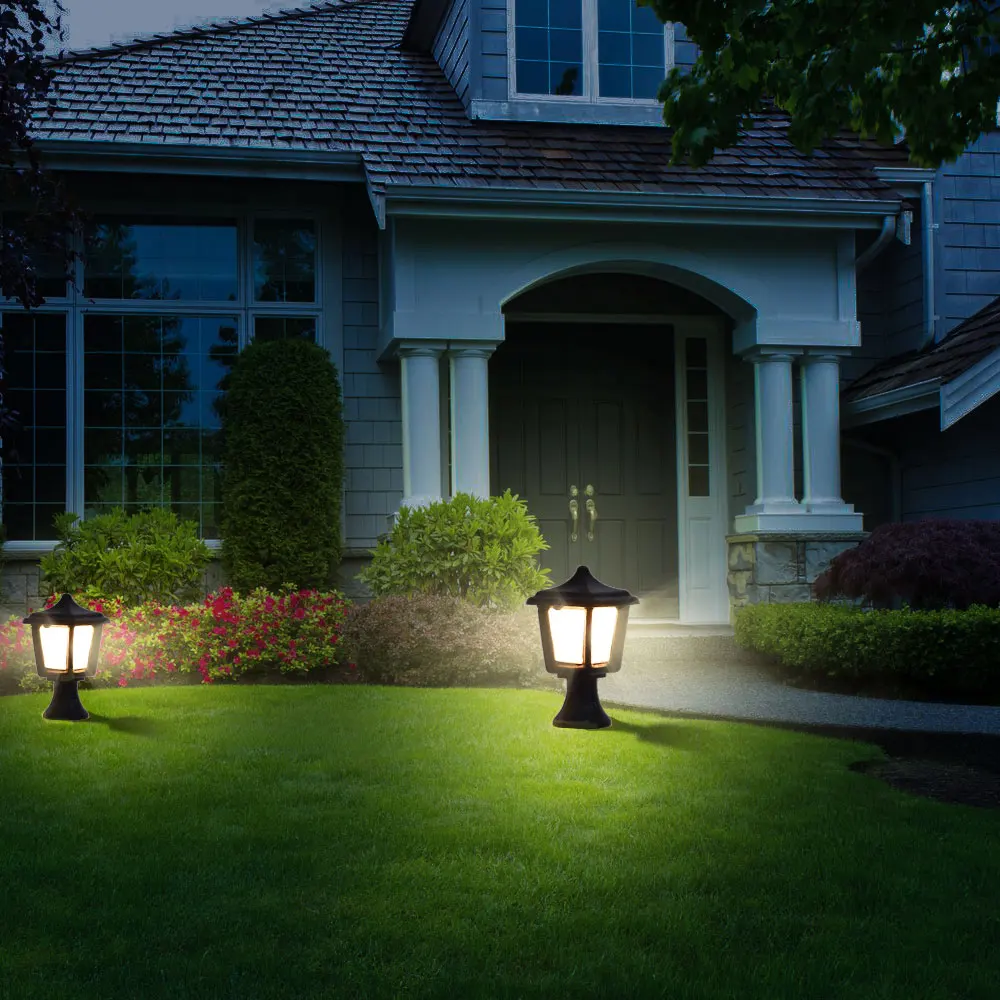 Miniature Lawn Lamp Model ABS 3V Led Lights For Diy Building Sand Table/Garden/HO Railway Scene Layout Diorama Kits 3/6/12Pcs 4