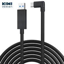 KIWI design – câble USB3.0 de 16 pieds (5M) mis à jour vers Type C Quest Link, transfert de données haute vitesse pour Oculus Quest/ Quest 2