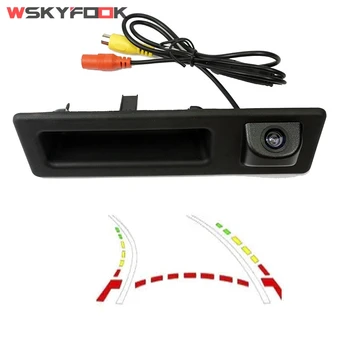 

Night Vision Car Trunk Handle Intelligent Reverse Trajectory Tracks Camera for BMW 3 5 X3 Series F10 F11 F25 F30
