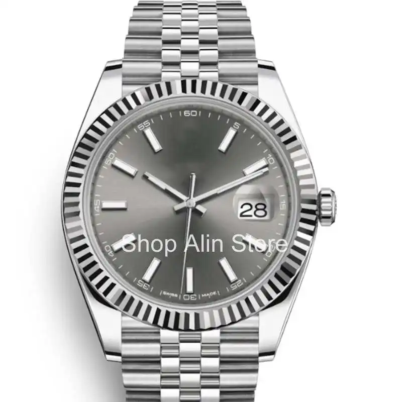Топ V3 автоматические 2813 механические часы Datejust из нержавеющей стали с твердой застежкой President мужские наручные часы Новые поступления роскошные мужские наручные часы