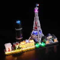 Vonado LED Lighting Kit for 21044 Paris Architecture Skyline Collection Light Kit, Not Included the Building Block 2