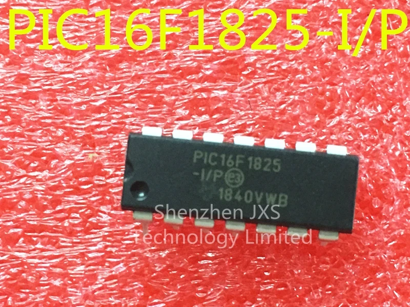 100% новый и оригинальный PIC16F1825-I/P DIP | Электроника