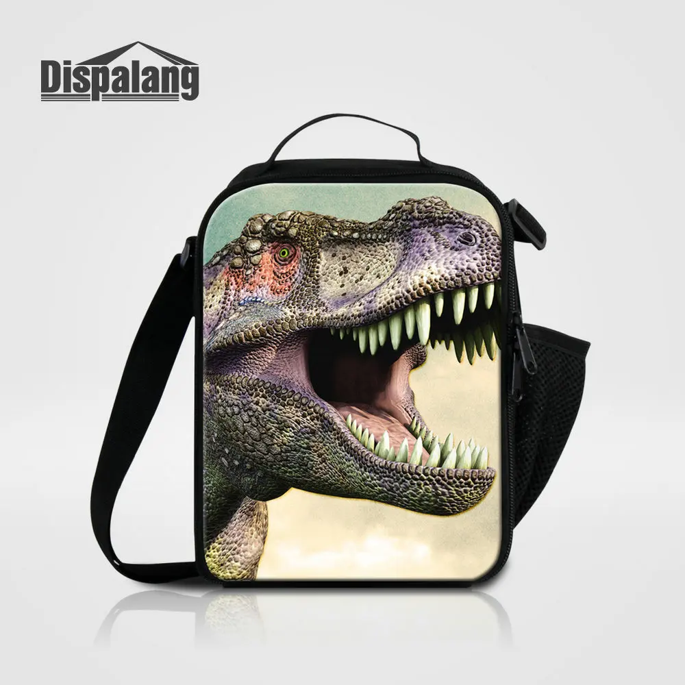 

Dispalang мужские сумки-мессенджеры для еды, сумки для ланча с принтом динозавра, термоохладитель для мальчиков, Bolsa Termica, изолированный студенческий Ланч-бокс