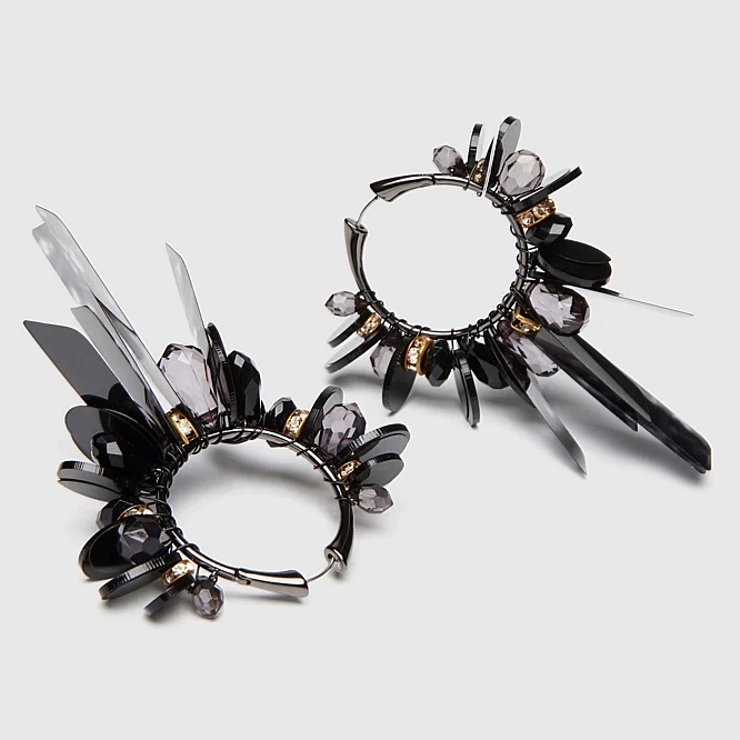 Dvacaman Delphinus Drop Earrings for Women INS Fashion Bow Knotted Crystal Dangle Earrings Statement Jewelry Wholesale Gifts