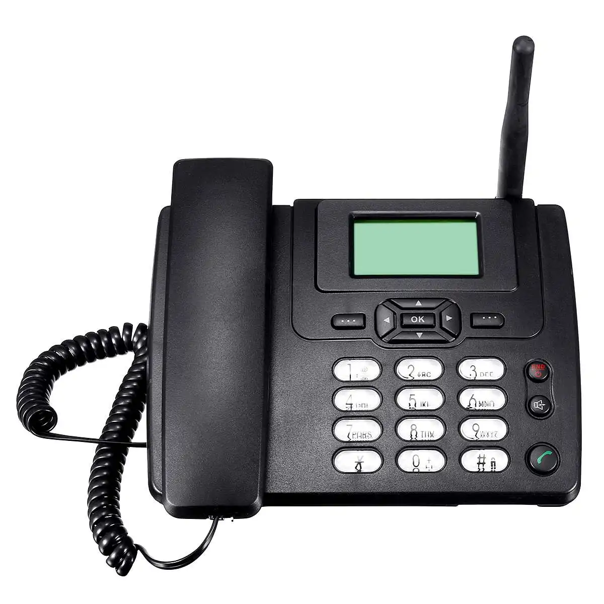 Настольный беспроводной телефон GSM фиксированный Поддержка sim карты для дома