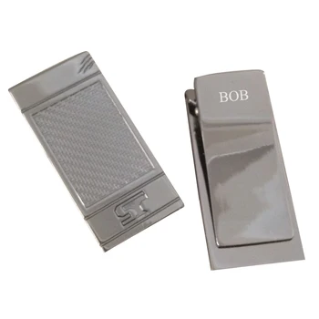 

Free Logo Personalized Simple Design Zinc Alloy Money Clips