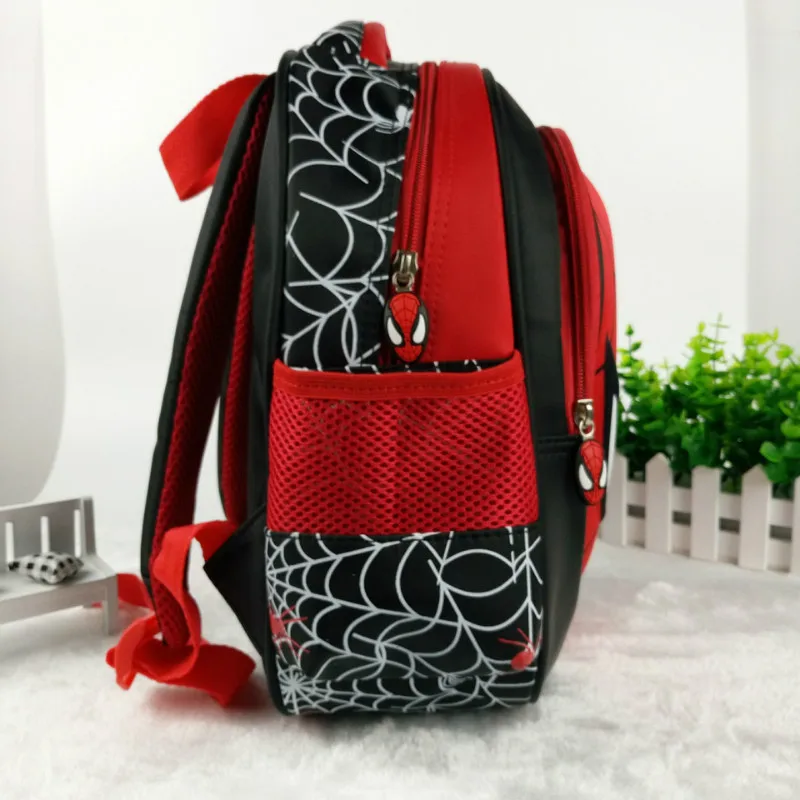 Children spiderman Backpacks Super heroes New School Bag 3D stereo Baby Boys Backpack Kids Children Cartoon School Bags