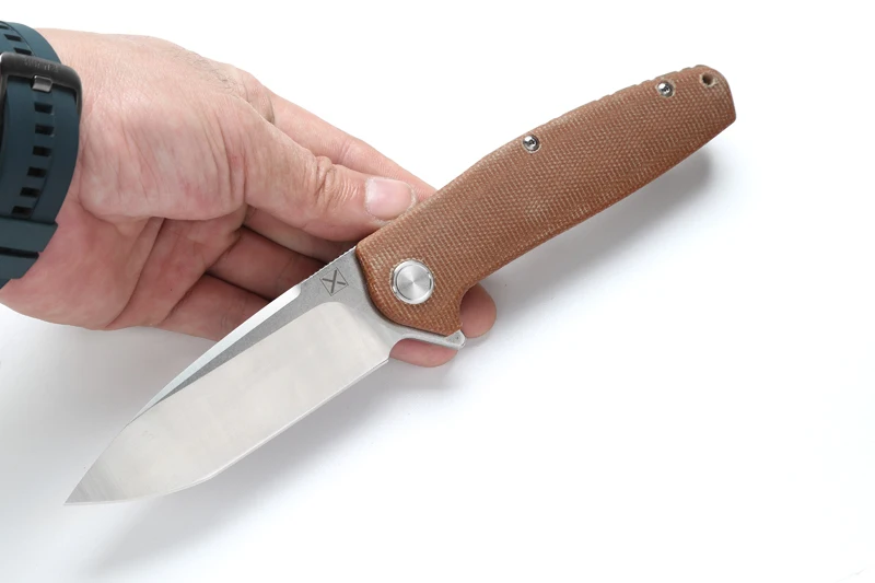 DICORIA YX-751 складной нож шарикоподшипник 14C28N лезвие льняная Ручка Кемпинг Охота Открытый suvival Карманные Ножи EDC инструменты
