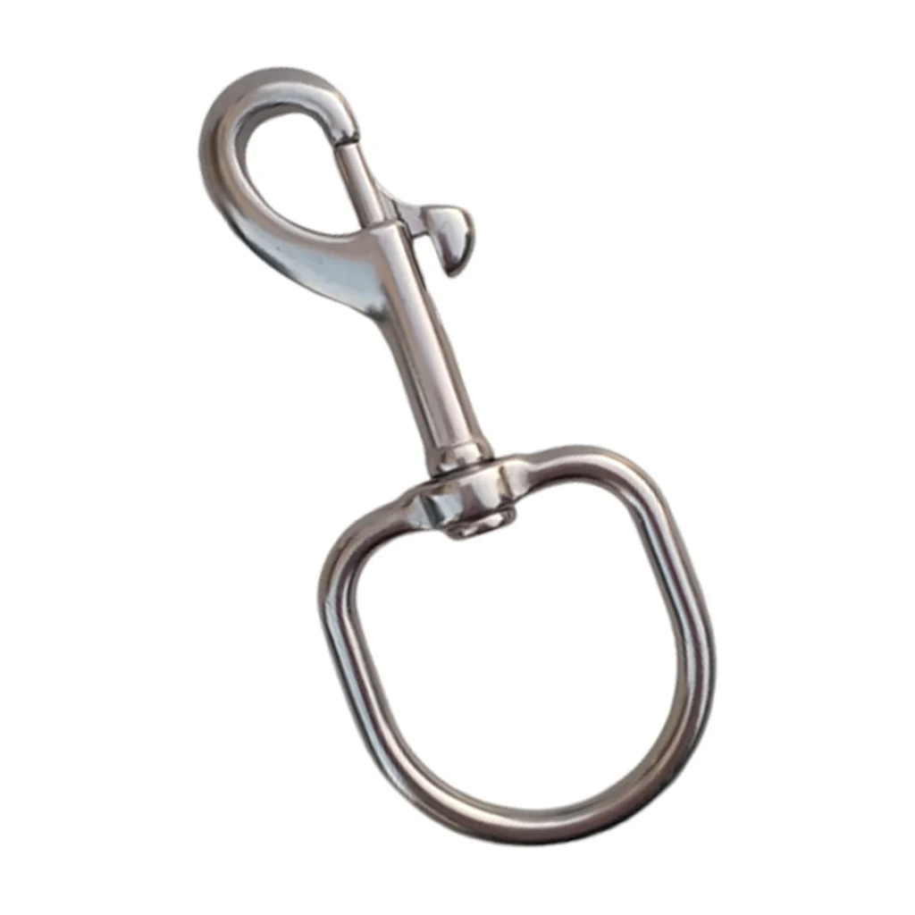 Marine Grade 316 Stainless Steel Swivels Eye Bolt Snap for Scuba Tech Diving 6
