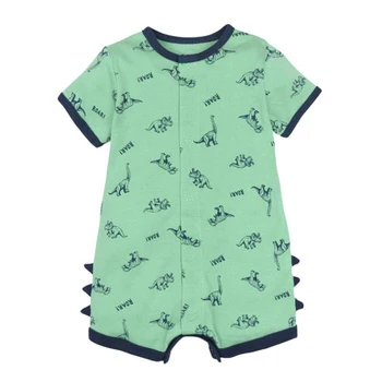 

2020 Summer Newborn Baby Girl Clothes Cute Cartoon Boy Romper Unisex Kids Rompers Costumes Short Sleeve Cotton Boy Jumpsuit 2020