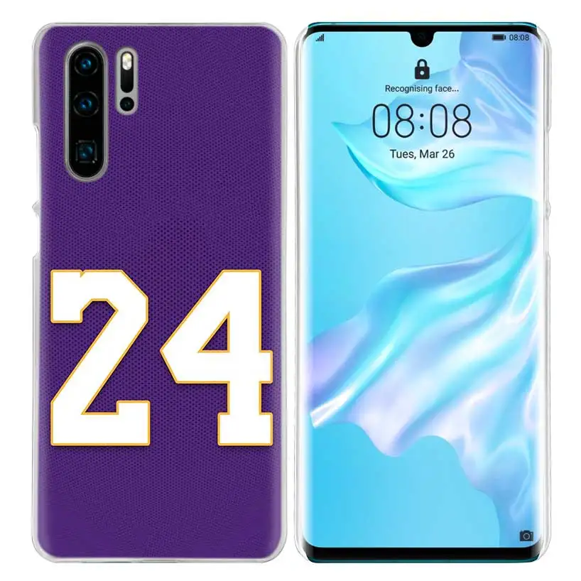 07 Чехол для телефона Basketball 23 24 Number для huawei P20 P Smart Z Plus Nova 5 5i P30 P10 P9 P8 mate 10 20 30 Lite Pro - Цвет: 07