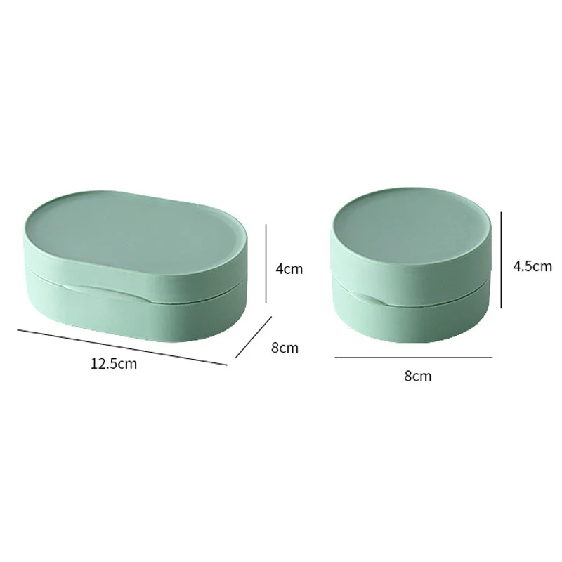 Pezzi Portasapone Da Viaggio, Portasapone Con Coperchio, Portasapone In Plastica Con Coperchio Portasapone Facile Da Pulire Per Bagno Doccia E Cucina Grigio Blu Rosa Bianco 86324659