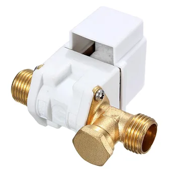 

12V DC 1/2Inch Electric Solenoid Normally Closed N/C Brass Filter Low Viscosity Fluid Pressure 4 Points Solar Water Heater