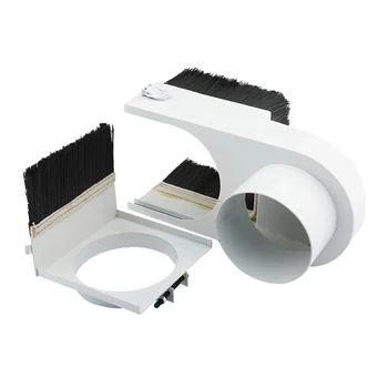 

80mm Diameter Dust Collector Dust Cover Brush For CNC Spindle Motor Milling Machine Router Tools