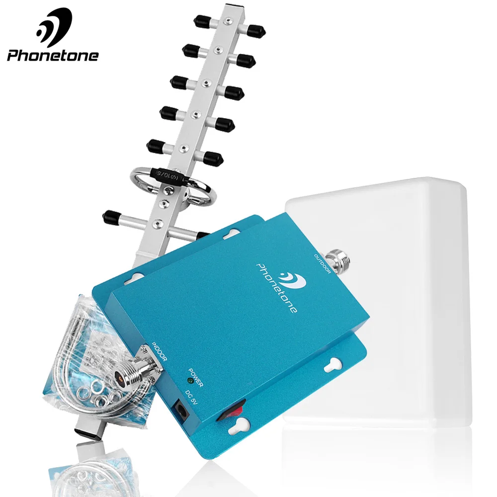 Усилитель мобильного сигнала WCDMA 2100 МГц с усилением 62 дБ (LTE Band 1) UMTS 3G (HSPA) сотового