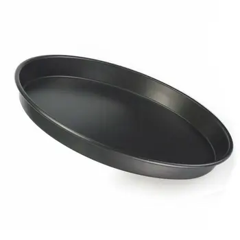 

1 set Round pizza baking tray thickened PIZZA tray Pie tray carbon steel non-stick baking mold baking mold